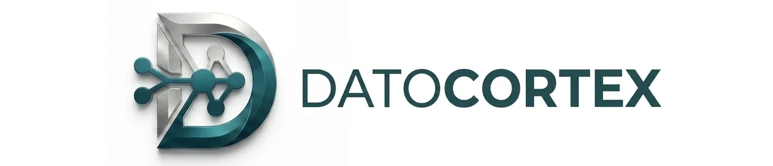 Logotipo oficial de Datocortex, sitio web de tecnología, hardware e inteligencia artificial